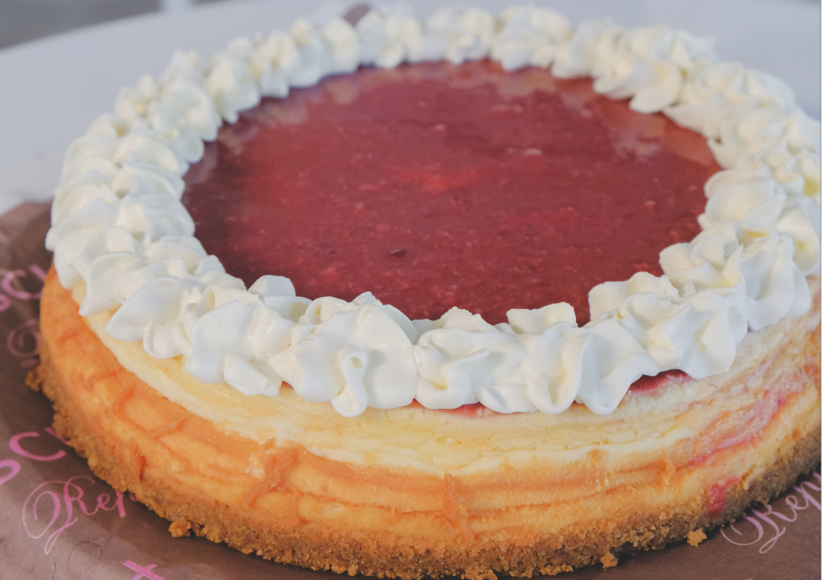 CHESSECAKE DE FRAMBUESA - Biscuit Repostería