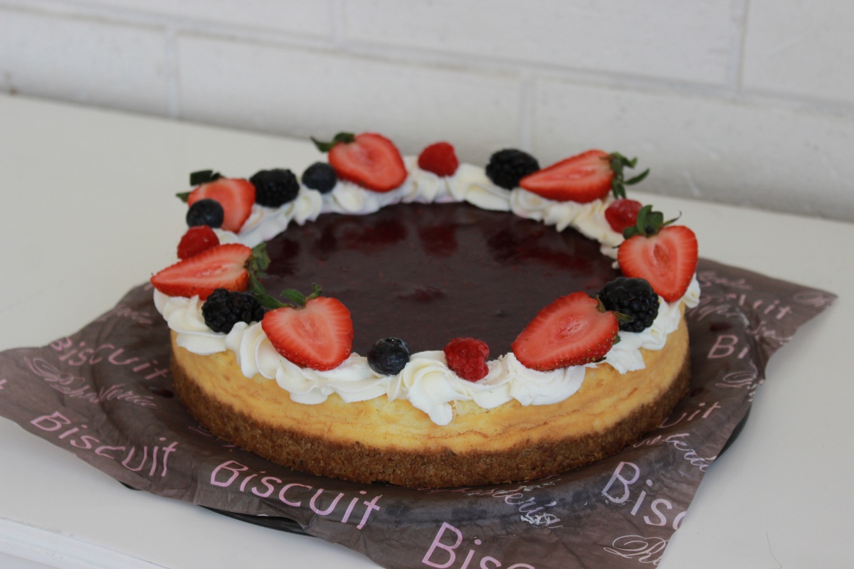 Chessecake de frambuesa - Biscuit Repostería