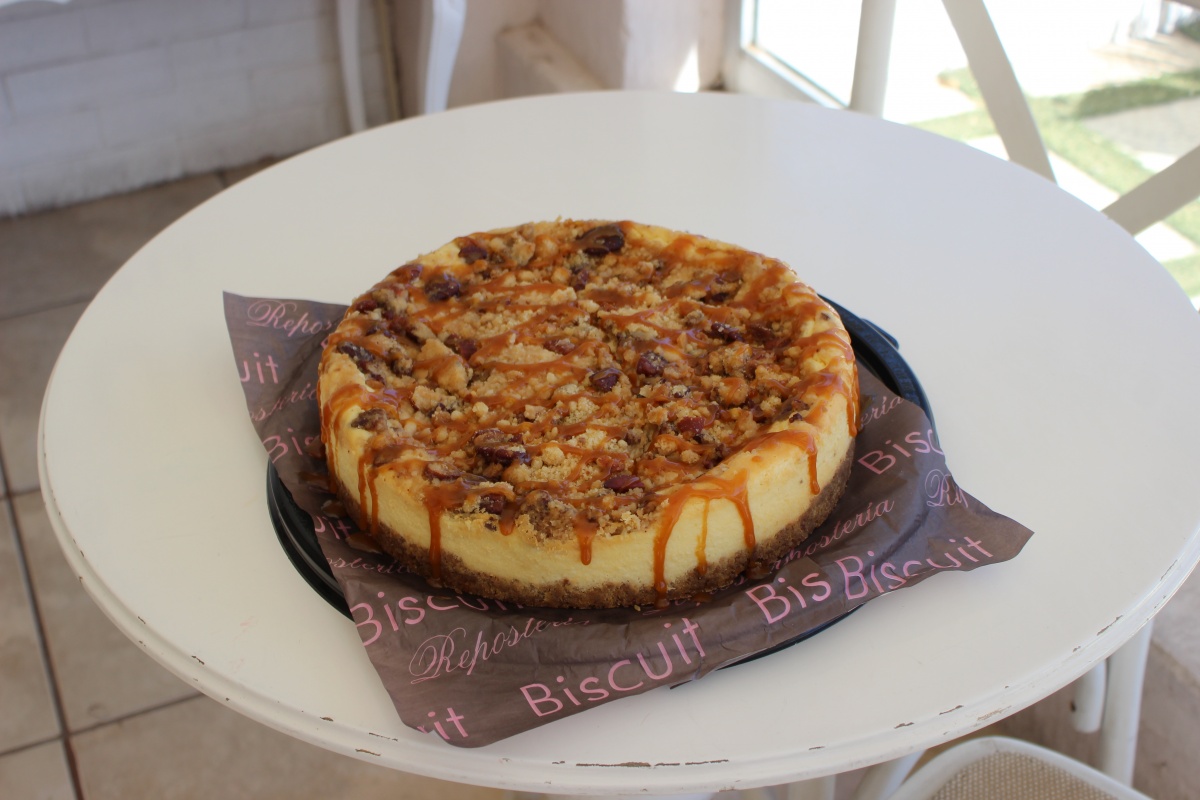 Chessecake de manzana - Biscuit Repostería